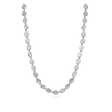 Colar de pedra hematita com metais e hematite prateado
