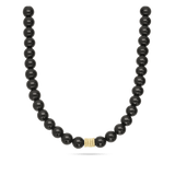 Colar de pedra, Banhado a Ouro, Ónix de cultivo