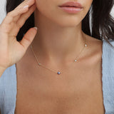 Colar, Banhado a Ouro, Zircónia de cultivo, Esmalte