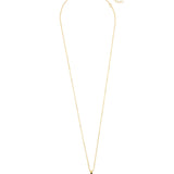 Fio com pendente estrela banhado a ouro com zircónia