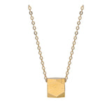 Fio com pendente banhado a ouro