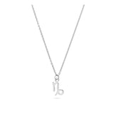 Fio com pendente signo Capricórnio em prata 925