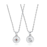 Fio com pendente do signo Capricórnio em prata 925