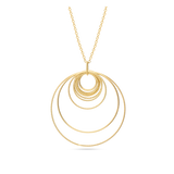 Fio com pendente banhado a ouro
