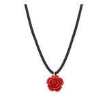 Colar choker em prata com madrepérola