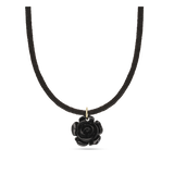 Colar choker banhado a ouro com madrepérola