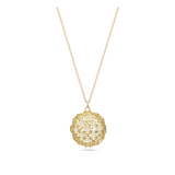 Fio com pendente, Banhado a Ouro, Nenhuma pedra