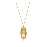 Fio com pendente, Banhado a Ouro, Nenhuma pedra
