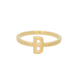 Anel delicado banhado a ouro