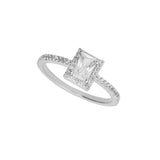 Anel Delicado, Prata de lei 925, Zircónia de cultivo