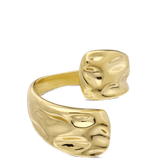Anel banhado a ouro