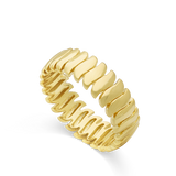 Anel delicado banhado a ouro