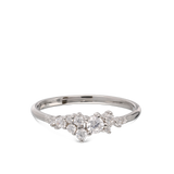 Anel em prata 925 com zircónias