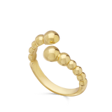 Anel delicado banhado a ouro