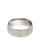 Anel masculino em aço inoxidável
