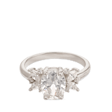 Anel em prata 925 com zircónias