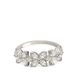 Anel em prata 925 com zircónias