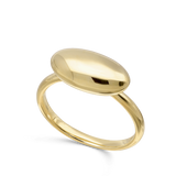 Anel delicado banhado a ouro