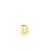 Pingente banhado a ouro "D"