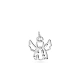 Pingente em prata 925 angelical